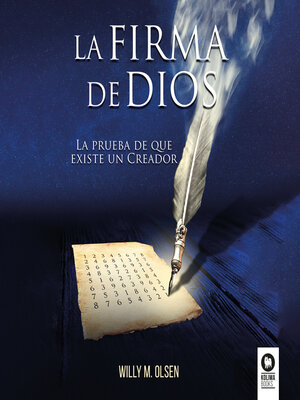 cover image of La firma de Dios